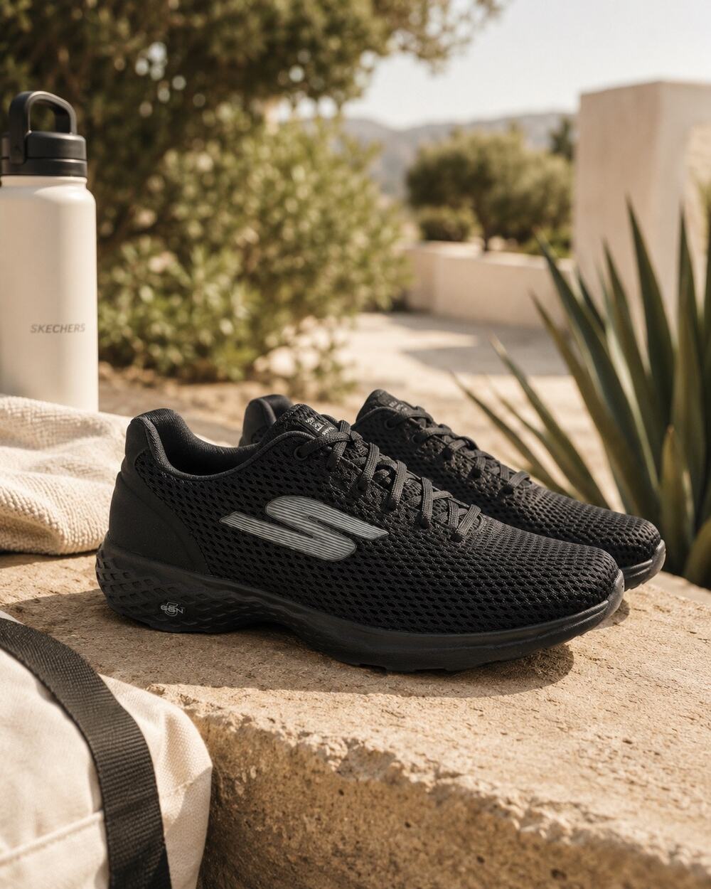 SKECHERS GoTrain-Hype Lightweight Stability Sneaker Women’s Size 6